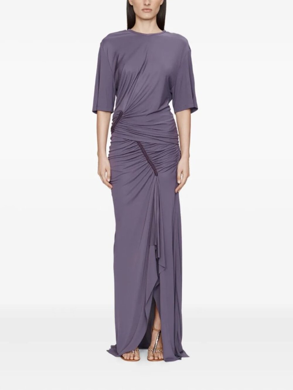NEW SEASON Christopher Esber Shibari jersey maxi skirt and top SET Small